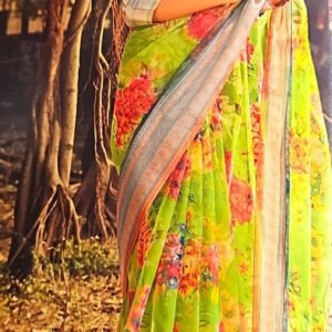 Organza Silk Saree 1208.8