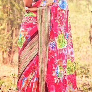 Organza Silk Saree 1208.9