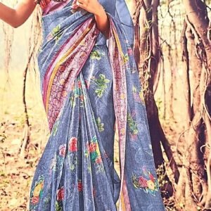 Organza Silk Saree 1208.2